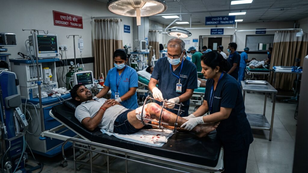Orthopedic Care for Accident Knee Injuries in Hyderabad