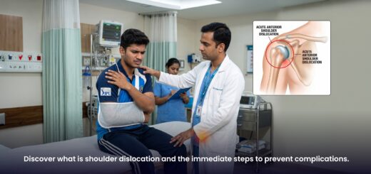 Discover what is shoulder dislocation and the immediate steps to prevent complications
