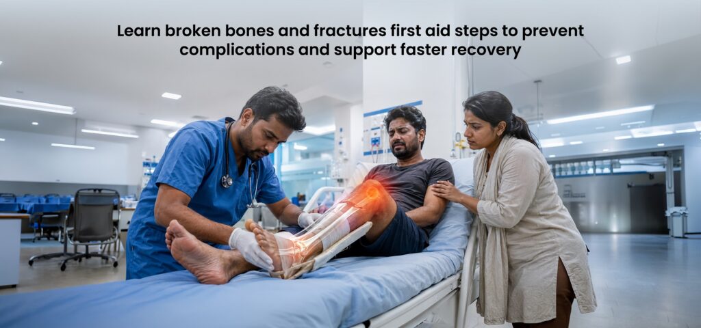 What Is the First Aid Treatment for Fracture Injuries?