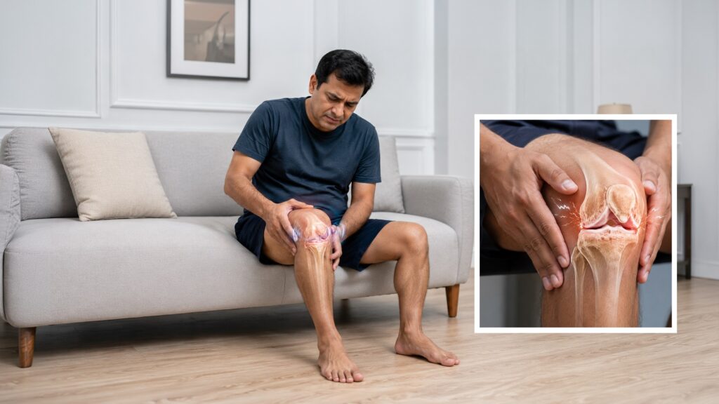 Knee Joint Cracking Sound