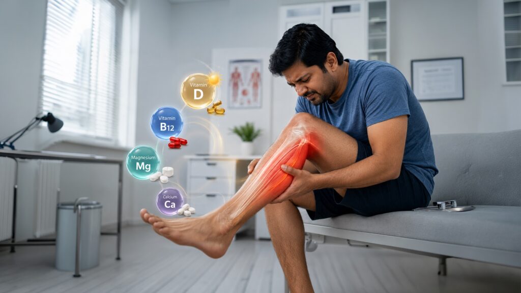 Vitamin Deficiency Causes Leg Pain 