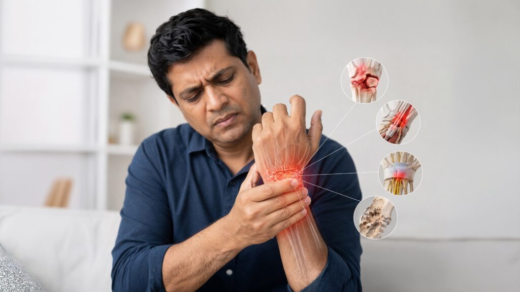 Wrist Joint Pain 
